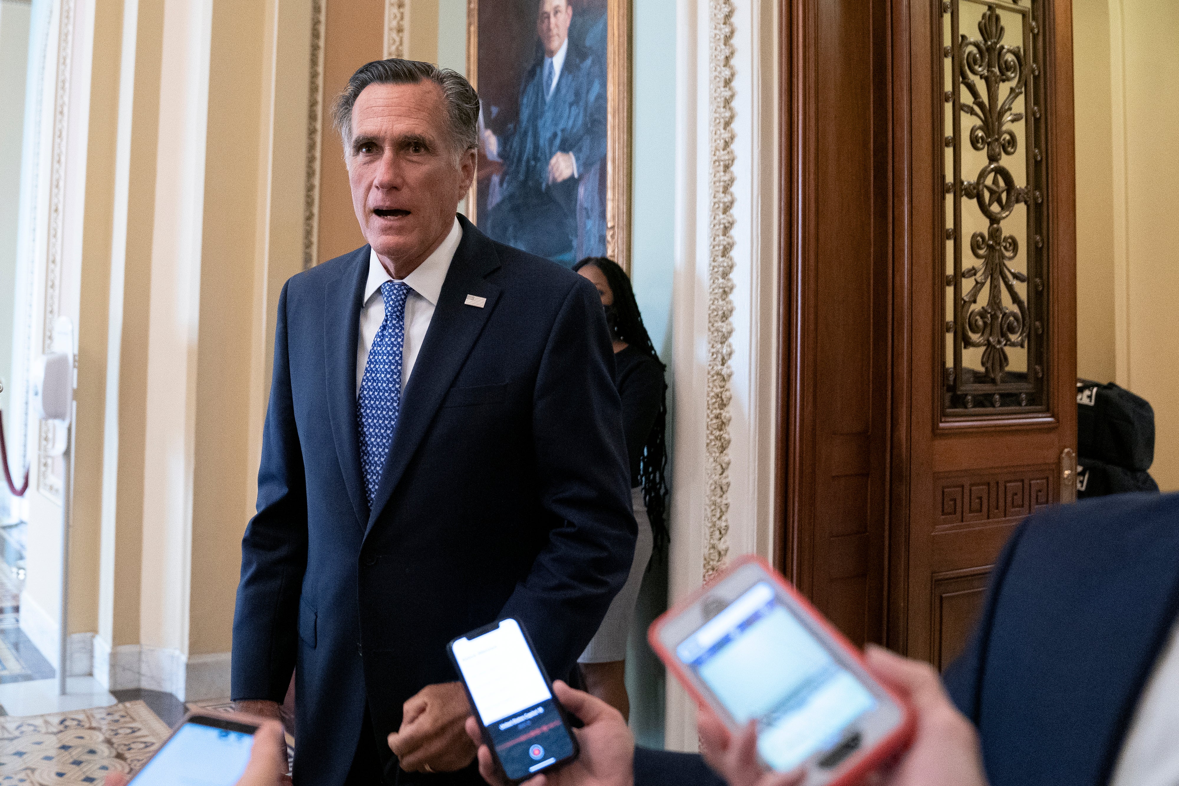 Senator Mitt Romney, R-Utah, will vote on Donald Trump's Supreme Court pick "based on their qualifications," he said on Tuesday.