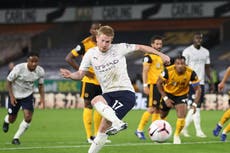 Kevin De Bruyne: Man City targeting all four trophies this season