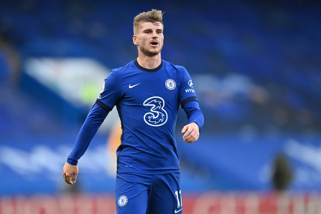Timo Werner is looking for his first Chelsea goal