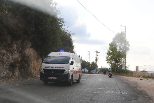 Ain Qana, a Lebanese village, has been hit by an explosion