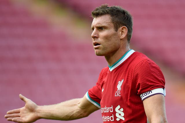 James Milner is likely to captain Liverpool against Lincoln