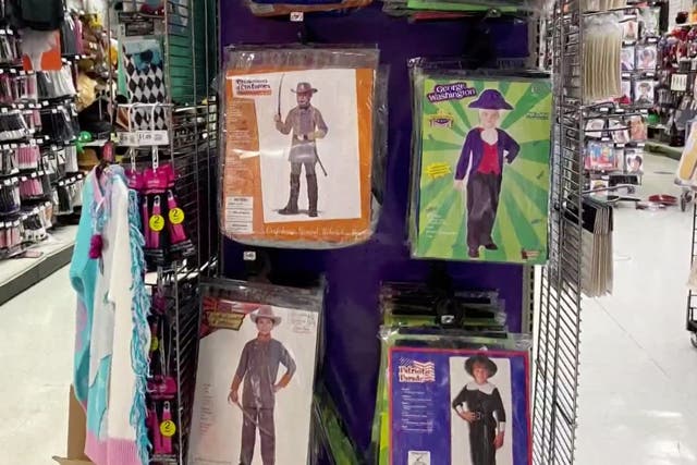 Party City apologises for Confederate soldier Halloween costumes 
