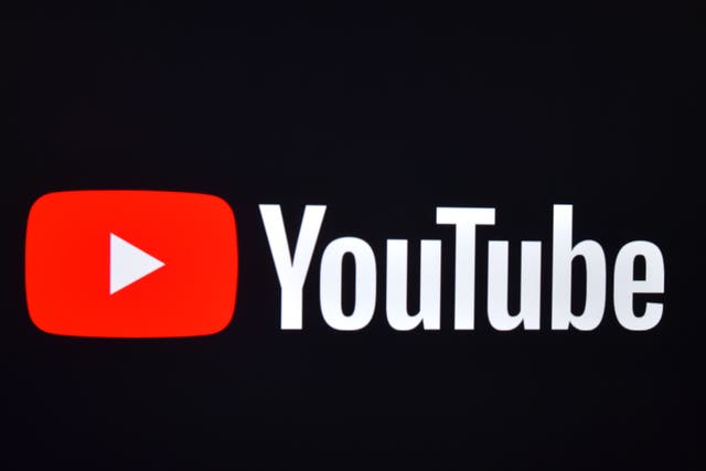 The YouTube channel app available on a smart television