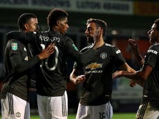 Luton vs Manchester United: Marcus Rashford and Mason Greenwood’s late goals settle EFL Cup tie