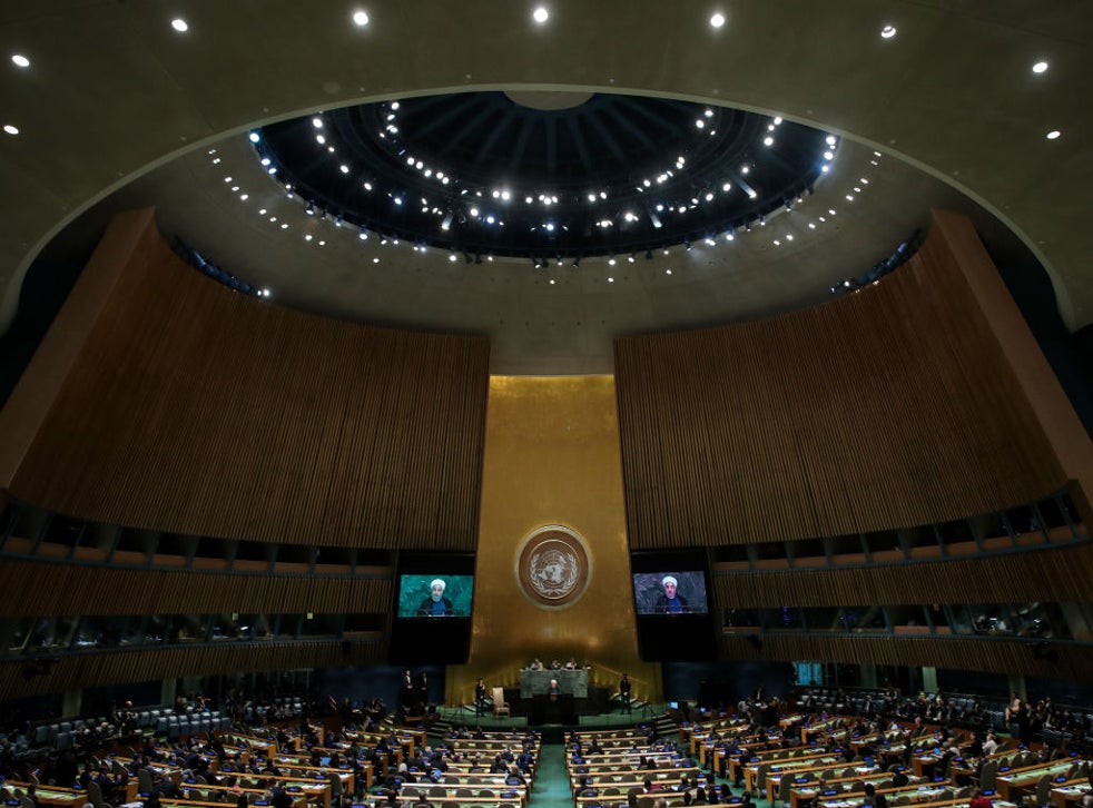 Presidente De Iran Usa Tono Desafiante En La Asamblea De La Onu Independent En Espanol Independent Espanol