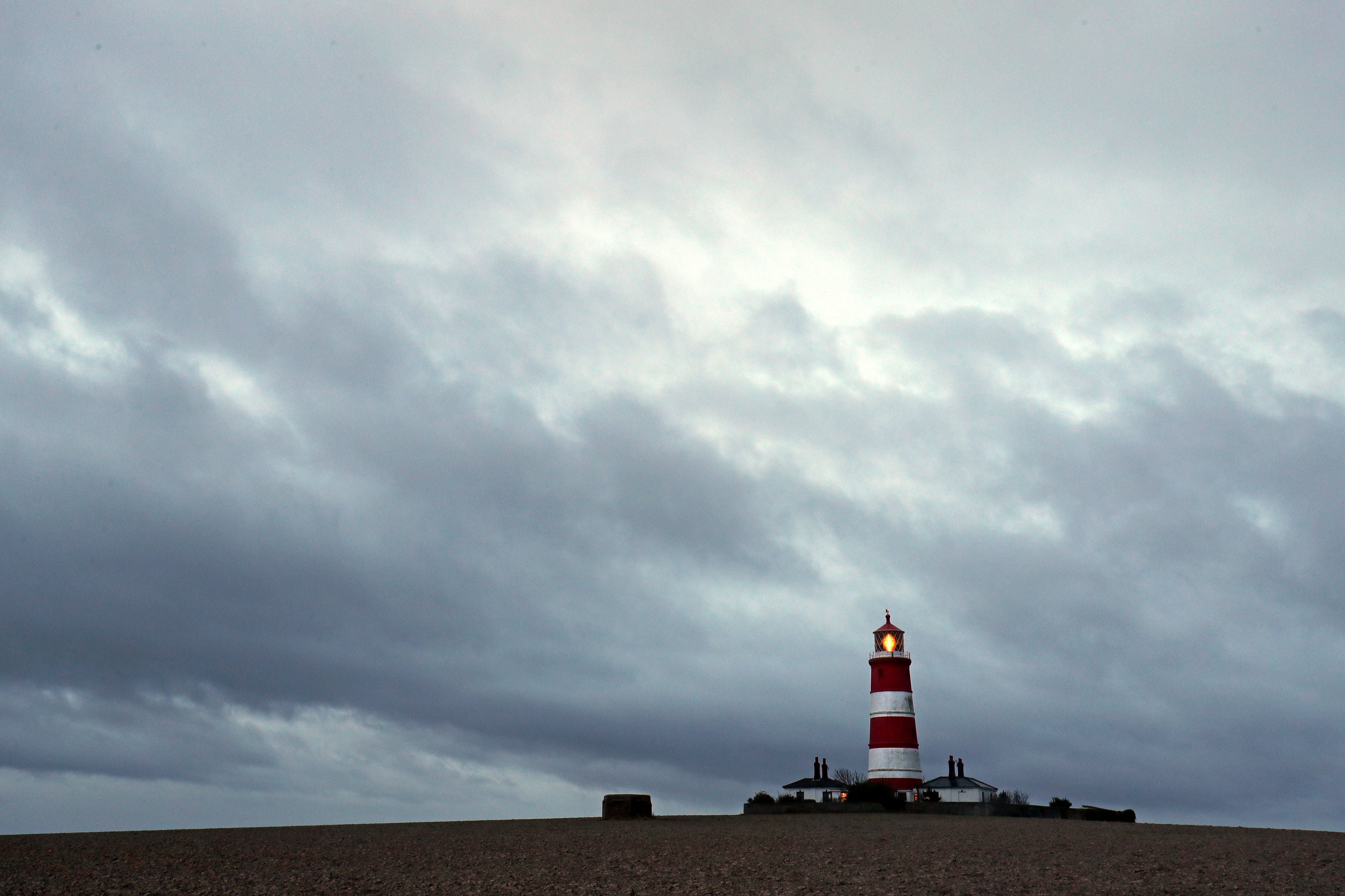 England and Wales can expect cloudy skies with occasional showers