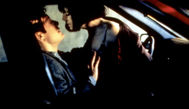 James Spader and Holly Hunter in ‘Crash’ in 1996