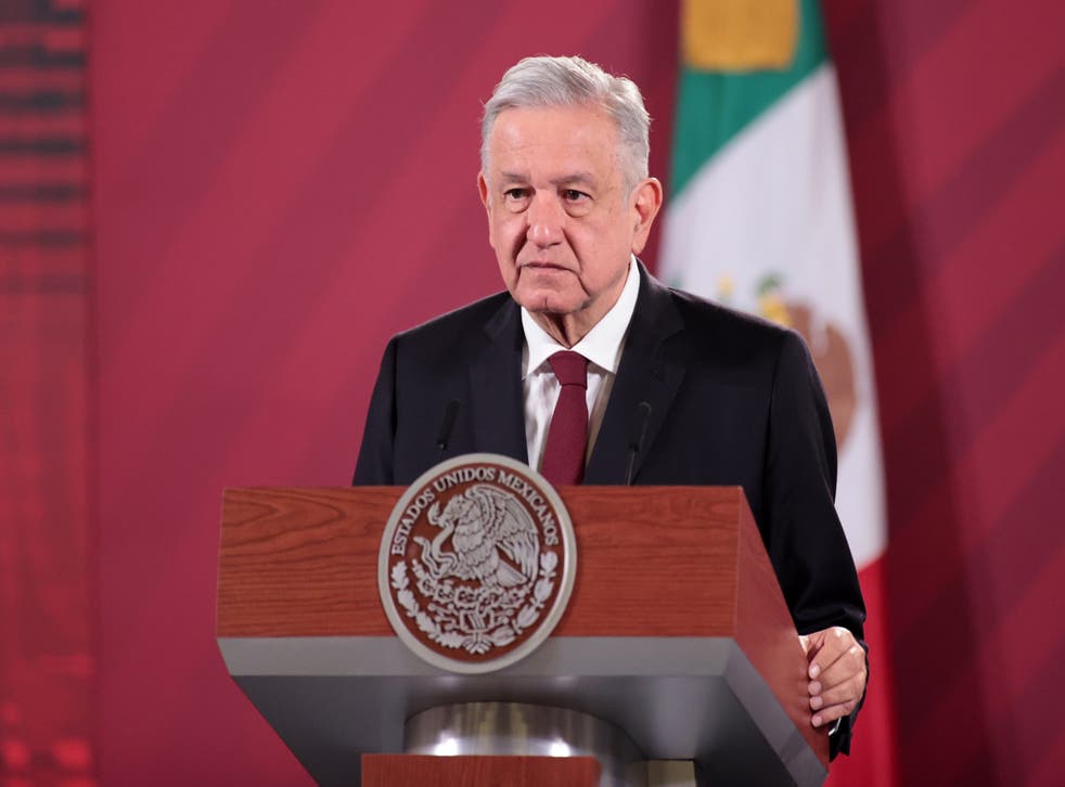 Andres Manuel Lopez Obrador, presidente de México.