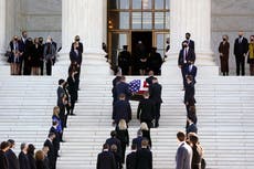 Trump will pay respects at Ruth Bader Ginsburg memorial despite anger over his denial of her dying wish