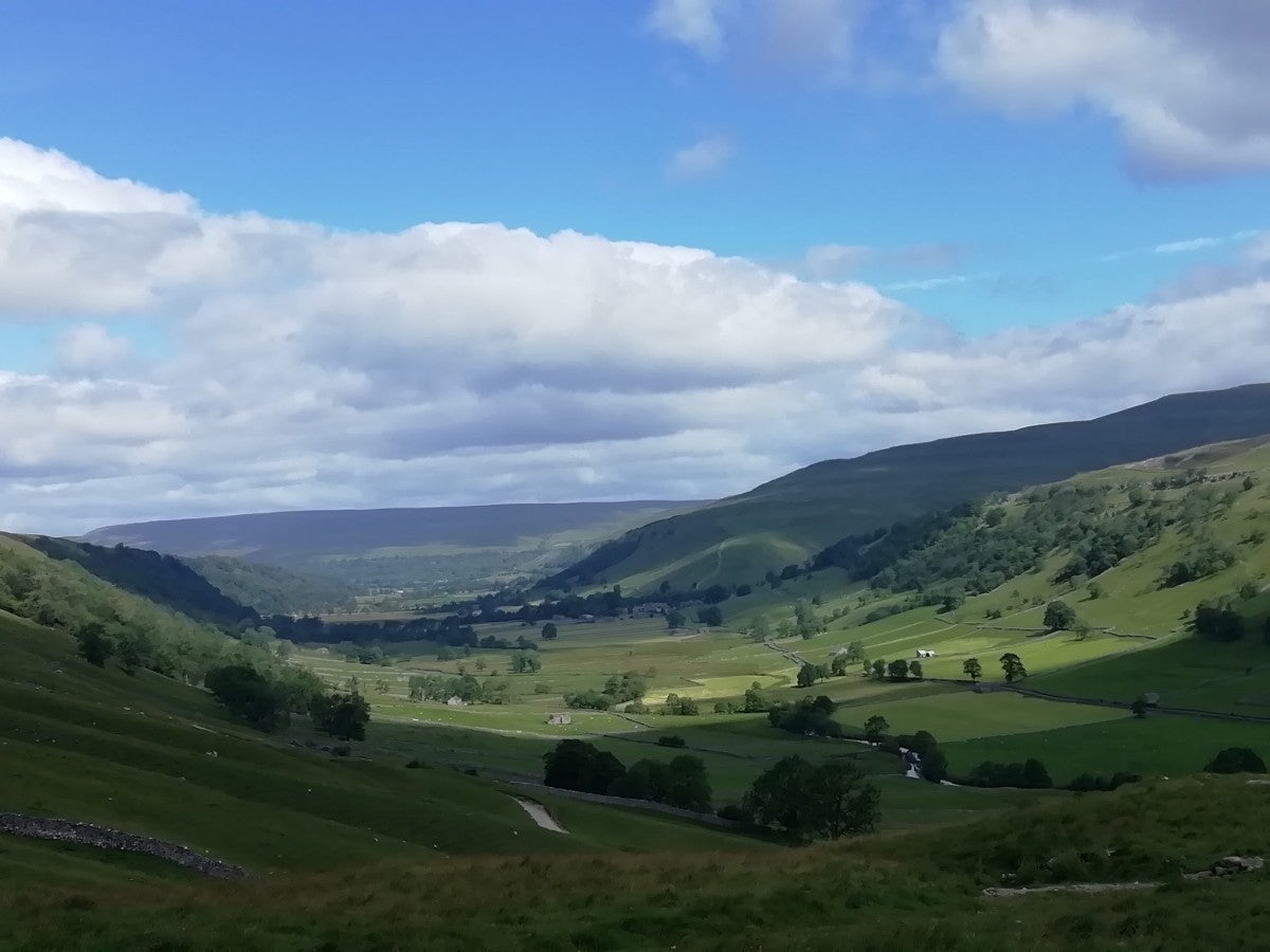 The view from Upper Wharfedale