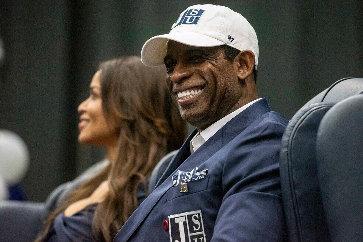‘Match made in heaven’ Deion Sanders to coach Jackson State Joy