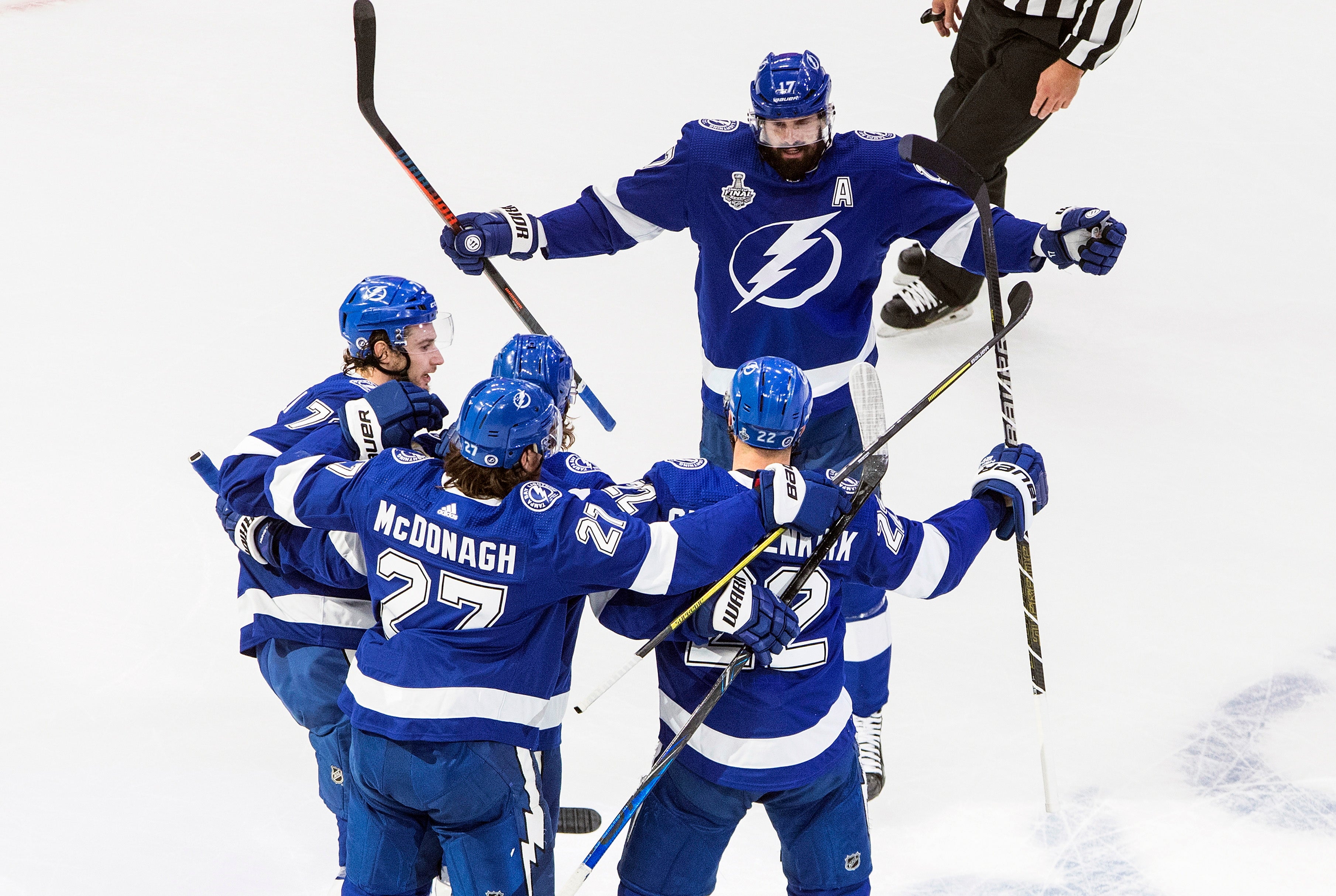 Lightning beat Stars 3-2 in Game 2, get even in Stanley Cup Game lightning Game stars ice The Independent