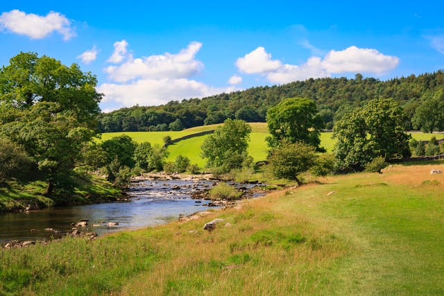 River Wharfe, which winds through the Yorkshire Dales
