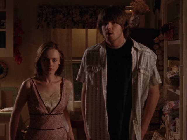 Alexis Bledel as Rory Gilmore and Jared Padalecki as Dean Forester in 'Gilmore Girls'