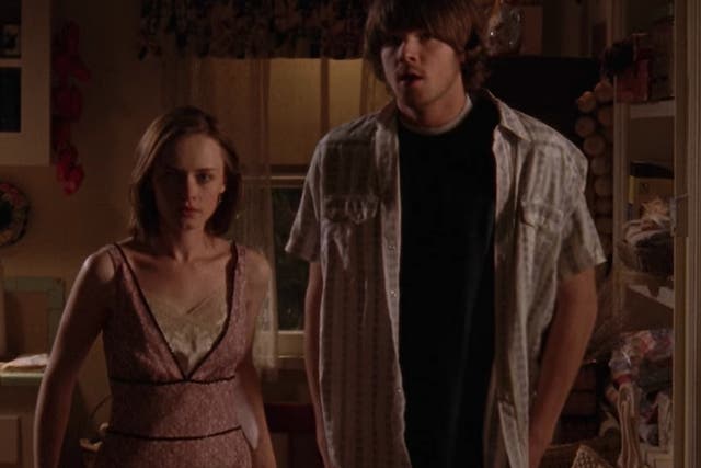 Alexis Bledel as Rory Gilmore and Jared Padalecki as Dean Forester in 'Gilmore Girls'