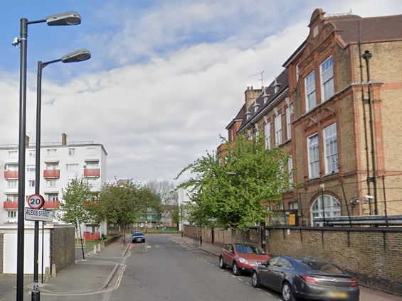 Police were called to reports of gunshots in Alexis Street, Bermondsey