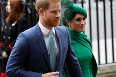 Trump says he's 'not a fan' of Meghan's, wishes Harry luck