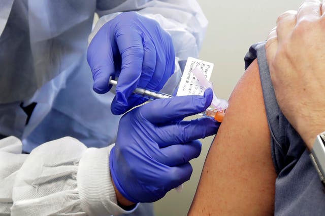 A vaccine mimics the primary infection, providing antigens that prime the adaptive immune system 