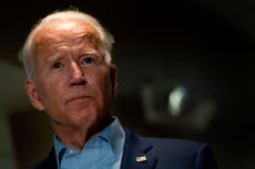 ‘Violence is never the answer’: Biden condemns shooting of two police officers at protests over Breonna Taylor decision