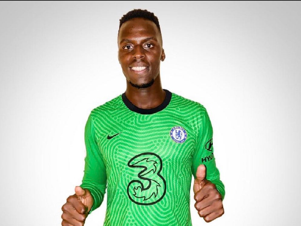 Chelsea's new goalkeeper Edouard Mendy