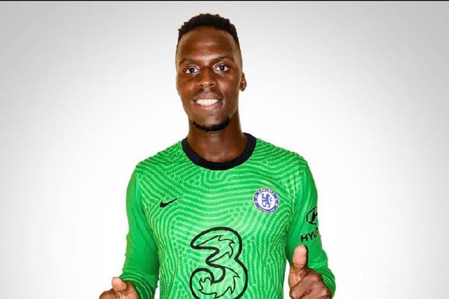 Chelsea's new goalkeeper Edouard Mendy