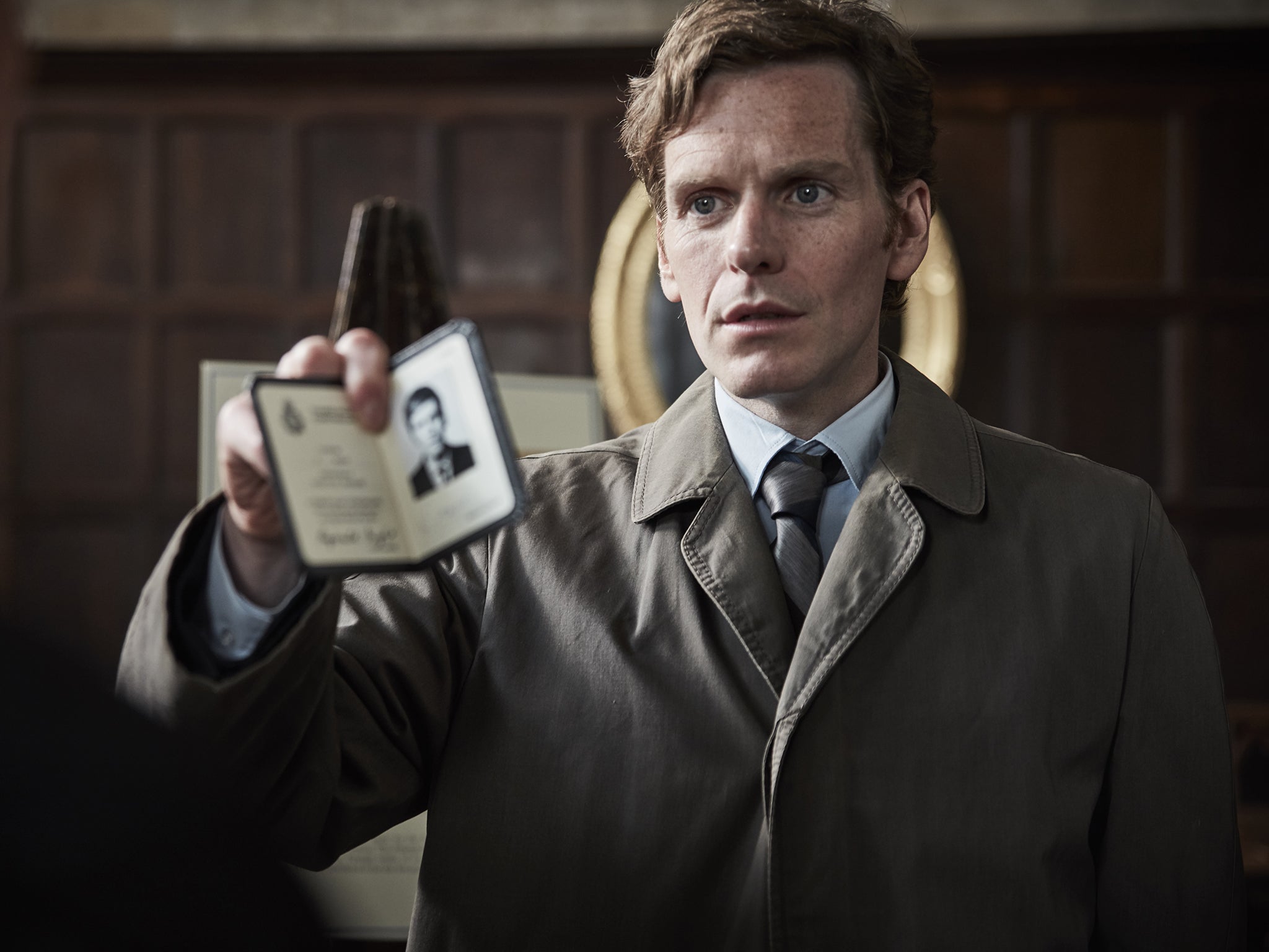 Shaun Evans as Morse in ‘Endeavour’, created to mark the 25th anniversary of the original show