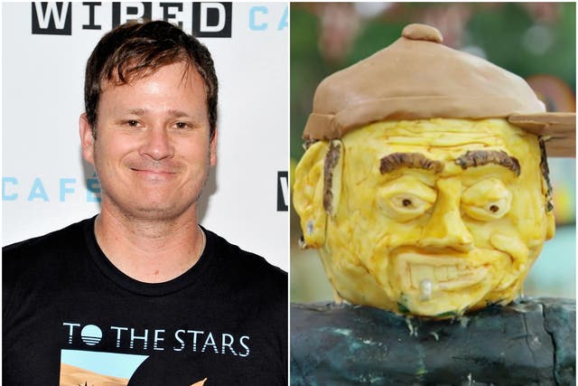 DeLonge in human and cake form