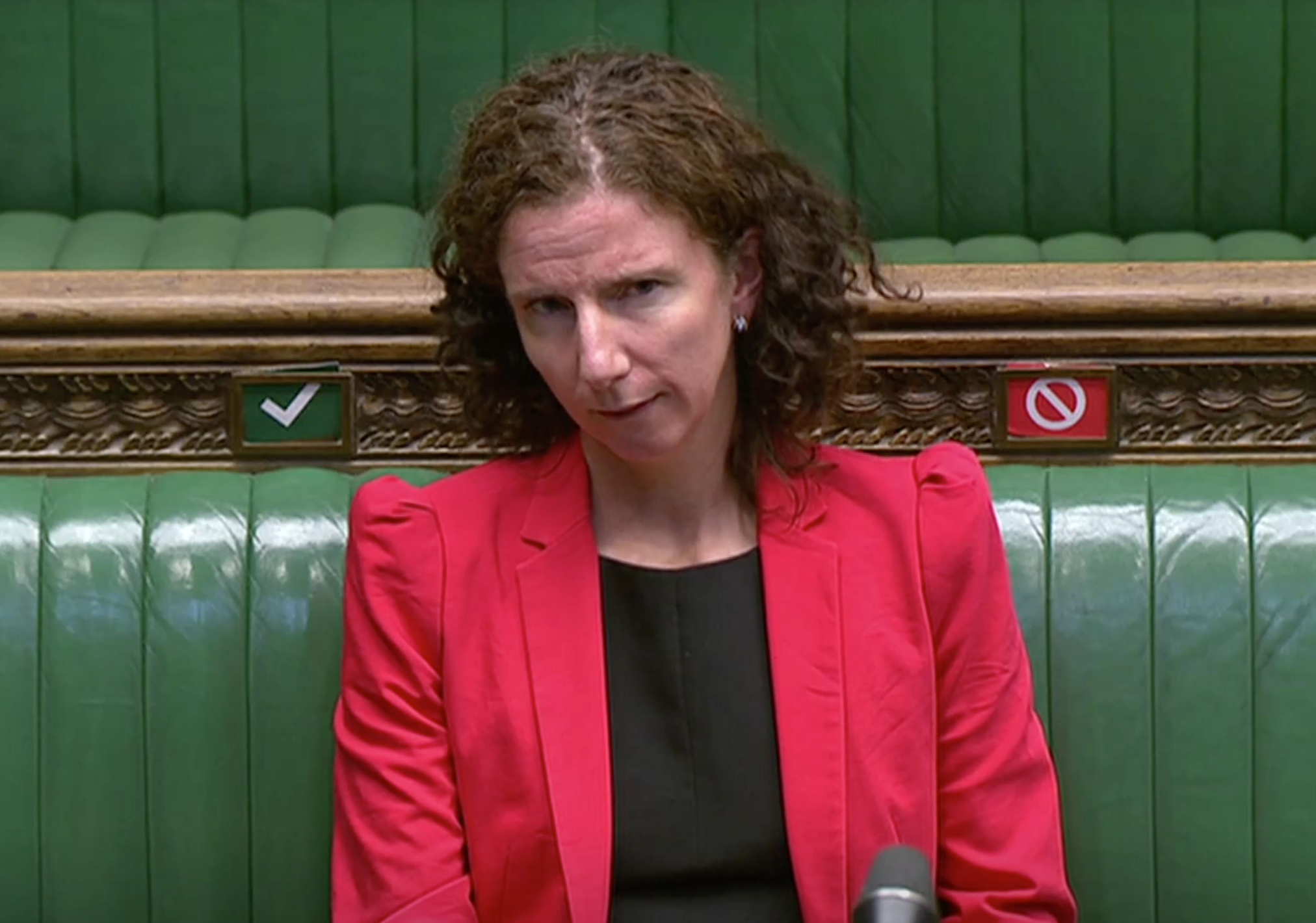 Anneliese Dodds, the shadow chancellor, was left with little to say