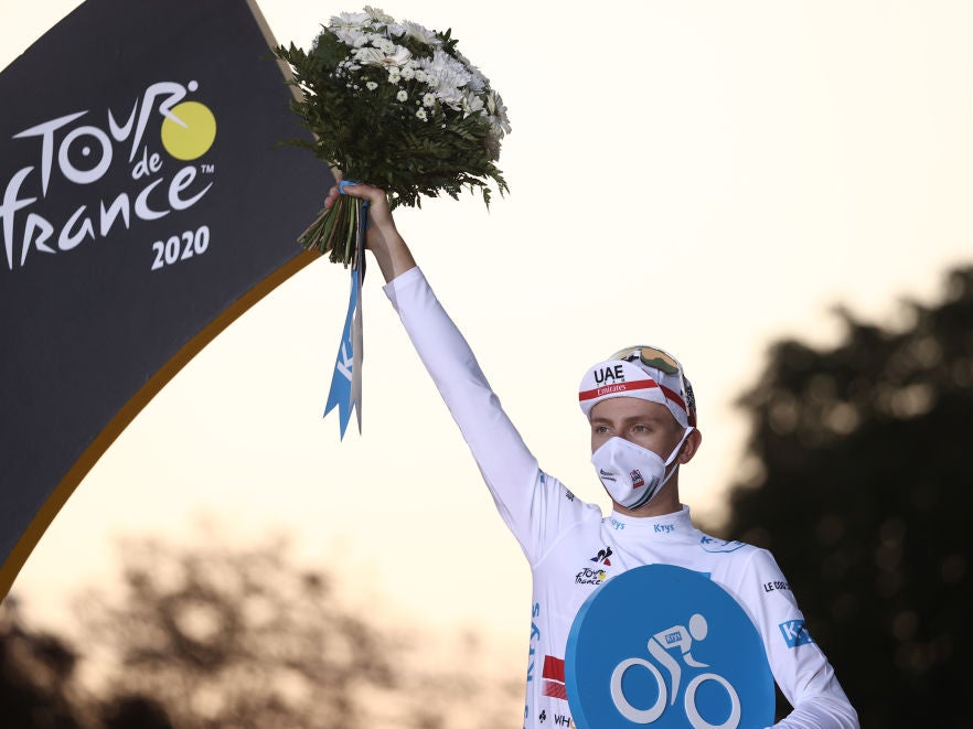 Tour de France winner Tadej Pogacar makes his return