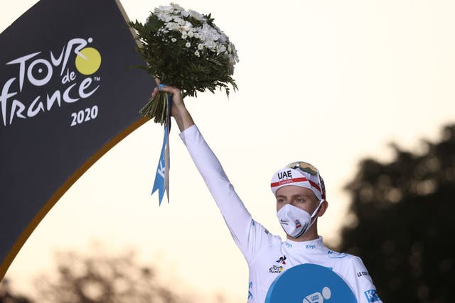 Tour de France winner Tadej Pogacar makes his return