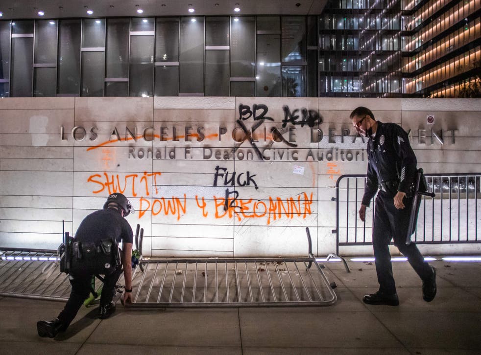 Las protestas en Los Ángeles se intensifican.