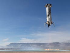 Blue Origin: Jeff Bezos's rocket firm to test lander that will carry astronauts back to the Moon