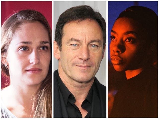 Jemima Kirke, Jason Isaacs and Dua Saleh