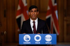 Coronavirus: Millions of poorest families to lose £20 a week as Rishi Sunak fails to extend support