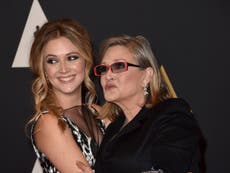 Carrie Fisher’s daughter Billie Lourd announces birth of first child