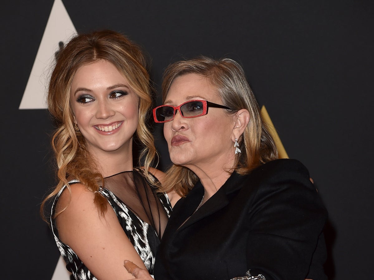 Carrie Fisher's daughter Billie Lourd 