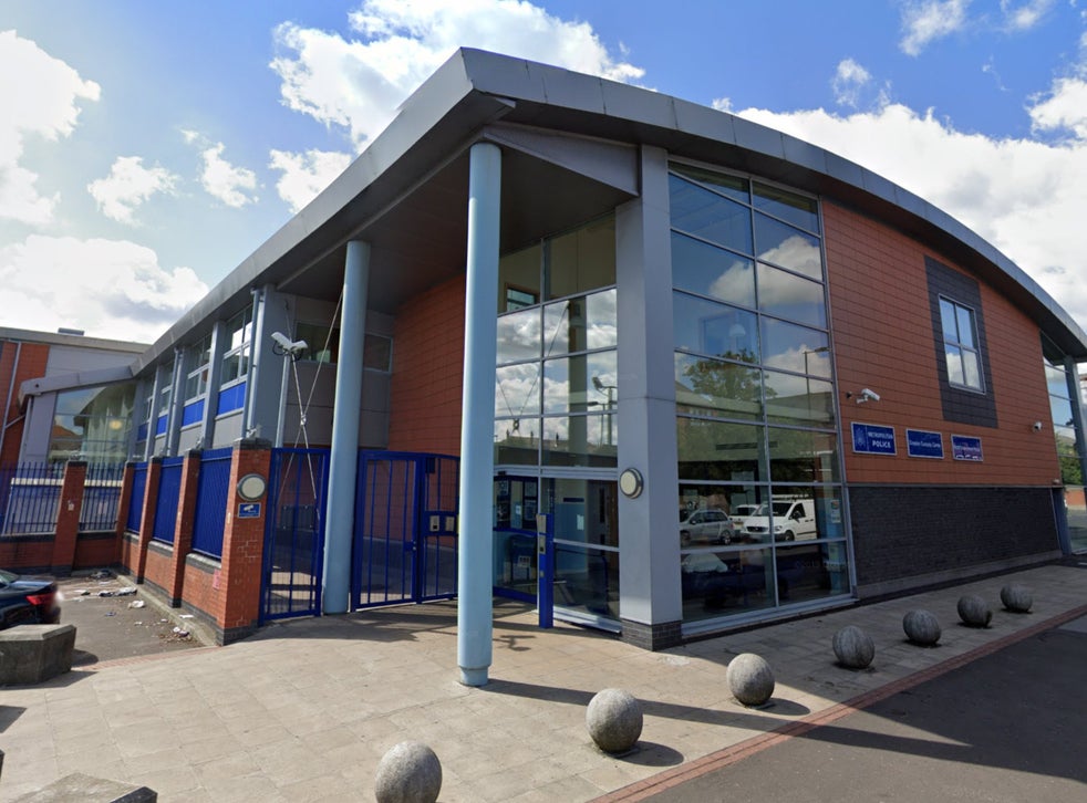 The police officer was shot at Croydon Custody Centre in south London