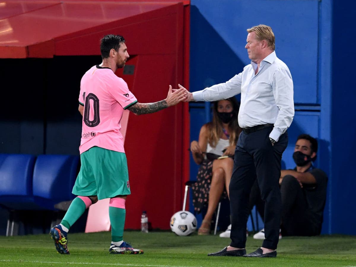 Lionel Messi was &lsquo;a tyrant&rsquo; in Barcelona training, says Ronald Koeman