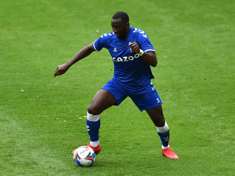 Yannick Bolasie in action during a pre-season friendly