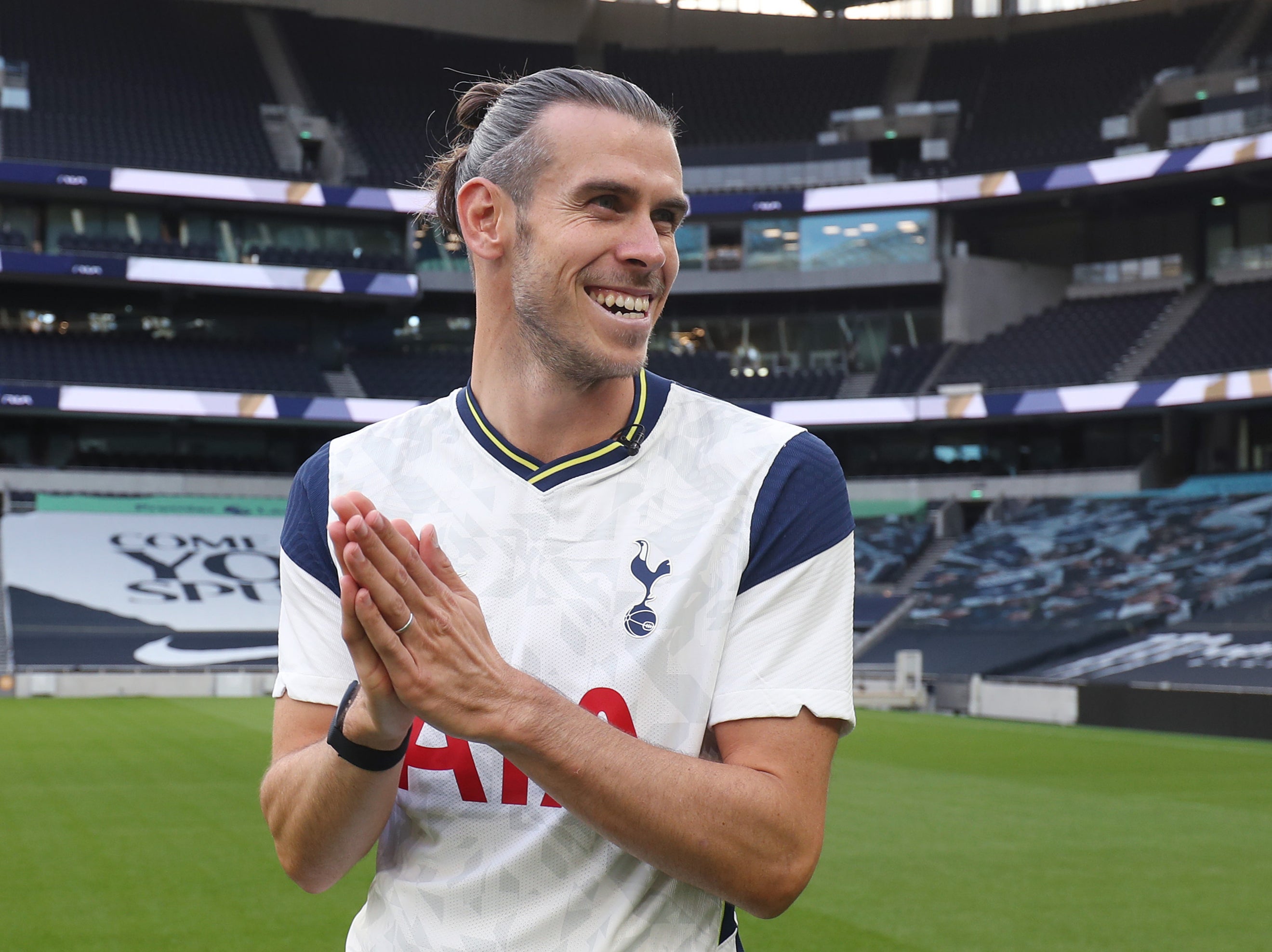 Gareth Bale has returned to Tottenham on loan
