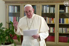 Pope tells UN that coronavirus pandemic is opportunity for change