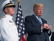 Trump’s ex-Coast Guard chief backs Biden after president’s dismissal of science and ‘irrevocable’ damage to environment