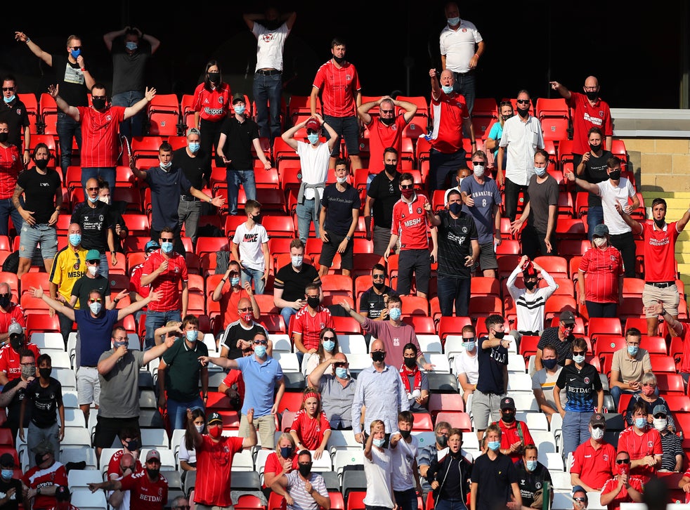‘We will always own Charlton’: Battle-hardened fans have put their