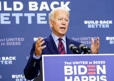 Biden warns ‘outrageous’ Trump voting comments could cause violence