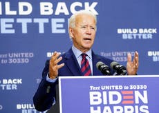 Biden worries ‘outrageous’ Trump voting comments could cause violence