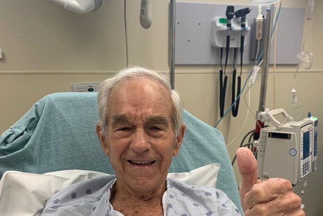 Ron Paul recovering in hospital from a medical emergency