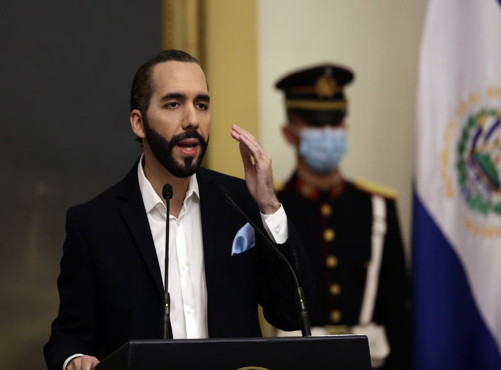 Nayib Bukele, presidente de El Salvador.