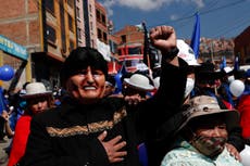 He's not running, but Morales looms large in Bolivia vote