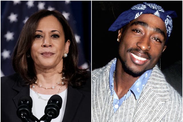 Kamala Harris, asked who the best rapper alive was, replied “Tupac Shakur” - who died in 1996