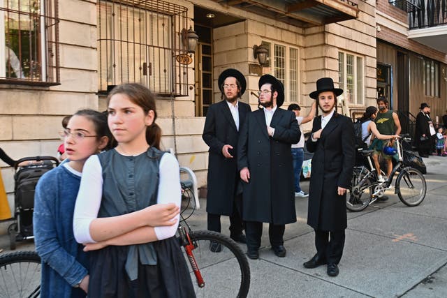 The Orthodox Jewish community is thought to be at risk after a surge in Covid-19 cases